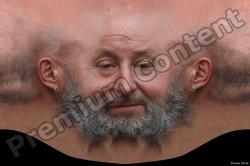 Male head texture